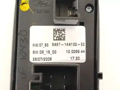 Second-hand car spare part left front power window switch for ford fiesta (cb1) ambiente oem iam references 8a6t14a132ec  