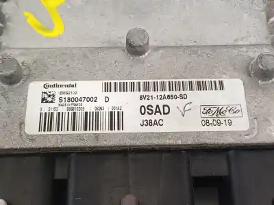 Second-hand car spare part ecu engine control for ford fiesta (cb1) ambiente oem iam references 8v2112a650sd  s180047002