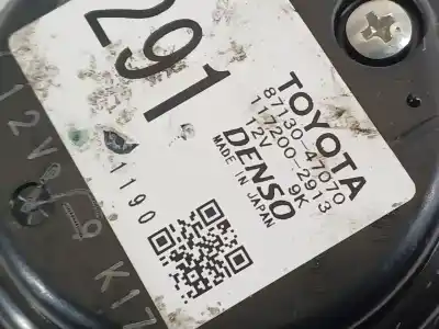 Pezzo di ricambio per auto di seconda mano ventola riscaldamento per toyota prius (nhw20) basis riferimenti oem iam 8710347020 194000 