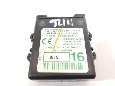 Peça sobressalente para automóvel em segunda mão módulo eletrônico por toyota prius (nhw20) basis referências oem iam 8999147030  
