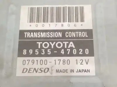 Pièce détachée automobile d'occasion module électronique pour toyota prius (nhw20) basis références oem iam 8953547020  