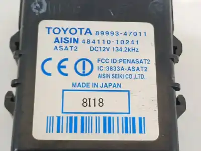 Peça sobressalente para automóvel em segunda mão módulo eletrônico por toyota prius (nhw20) basis referências oem iam 8999347011  