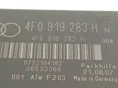 Second-hand car spare part electronic module for audi a6 berlina (4f2) 2.7 tdi oem iam references 4f0919283h  