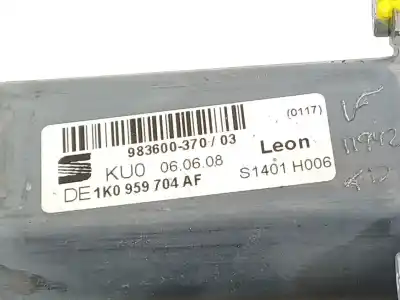 Second-hand car spare part rear right window motor for seat leon (1p1) reference oem iam references 1k0959704af  