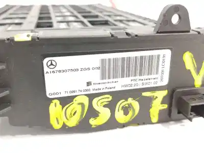 Second-hand car spare part heater blower for mercedes-benz clase gle (bm 167) (09.2018) gle 350 de 4matic (167.117) oem iam references a1678307503  