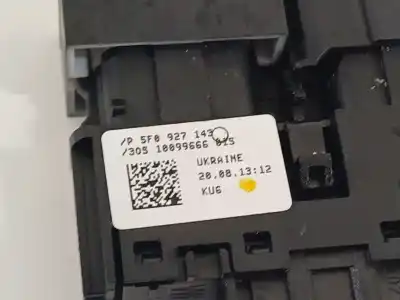 Pièce détachée automobile d'occasion commutateur multifonctions pour seat leon (5f1) cupra 280 références oem iam 5f0927143  