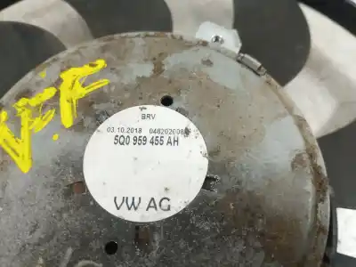 Автозапчасти б/у электрический вентилятор за seat leon (5f1) 2.0 cupra ссылки oem iam 5q0959455ah  