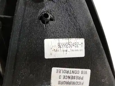 Автозапчасти б/у левое зеркало за renault kangoo (f/kc0) fairway 4x4 ссылки oem iam 8200253492m   Автозапчасти б/у левое зеркало за renault kangoo (f/kc0) fairway 4x4 ссылки oem iam 8200253492m