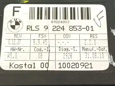 Peça sobressalente para automóvel em segunda mão sensor por bmw x1 (e84) 2.0 turbodiesel cat referências oem iam 9224853  