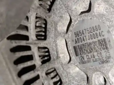 Pezzo di ricambio per auto di seconda mano alternatore per citroen c4 picasso lx plus riferimenti oem iam 9654752880  