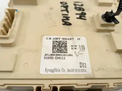 Peça sobressalente para automóvel em segunda mão caixa de fusíveis e relés por kia optima concept referências oem iam 91950d4111  