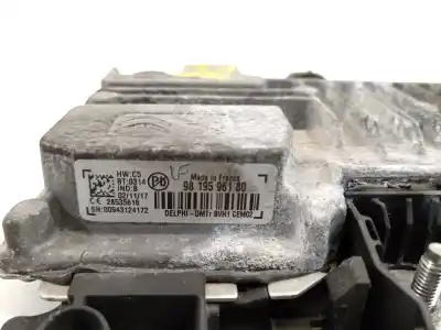Second-hand car spare part start/stop control unit for citroen c3 elle oem iam references 9819596180  
