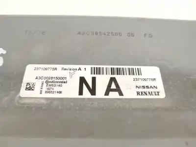 Second-hand car spare part ecu engine control for dacia duster ii access oem iam references 237109775r 237109776r 