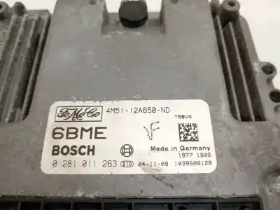 Автозапчасти б/у блок управления двигателем за ford focus ii (da_, hcp, dp) 1.6 tdci ссылки oem iam 4m5112a650nd 0281011263 