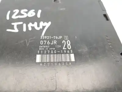 Piesă de schimb auto la mâna a doua unitate de control motor ecu pentru suzuki jimny sn (fj) jlx referințe oem iam 3392176jp 076jr 1127001963