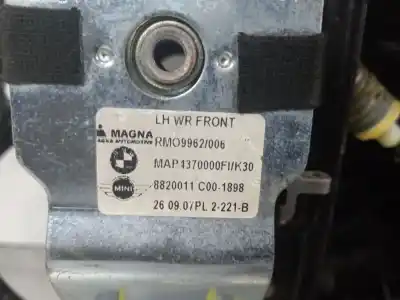 Peça sobressalente para automóvel em segunda mão elevador de vidros dianteira esquerda por bmw mini (r56) 1.4 16v cat referências oem iam 8820011c001898  