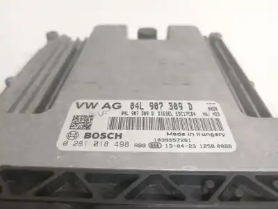 Автозапчастина б/у ебу контролер двигуна для seat leon (5f1) 2.0 tdi посилання на oem iam 04l907309d 0281018498 