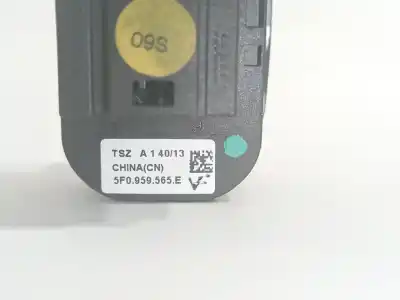 Second-hand car spare part rearview side mirror switch for seat leon (5f1) cupra 280 oem iam references 5f0959565e  