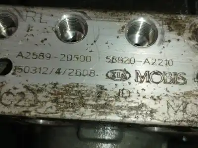 Second-hand car spare part abs for kia cee'd (jd) 1.4 cvvt oem iam references 58920a2210