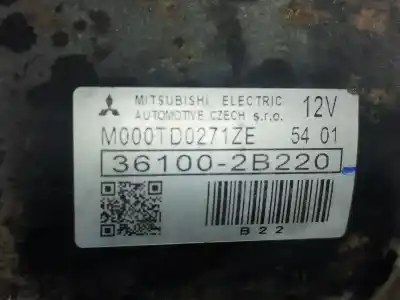 Peça sobressalente para automóvel em segunda mão motor de arranque por kia cee'd (jd) 1.4 cvvt referências oem iam 361002b220 m000td0271ze 