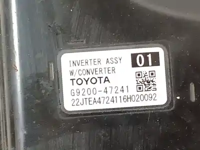 Автозапчастина б/у перетворювач живлення для toyota c-hr ax1t(eu.m)/zyx10(h)/zyx10l-ahxgbw(3a) посилання на oem iam g920047241  