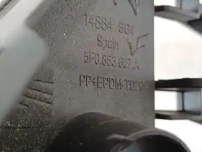 Автозапчасти б/у решетка переднего бампера за seat leon (5f1) fr ссылки oem iam 5f0853667a  