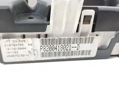 Автозапчастина б/у панель інструментів для renault modus confort dynamique посилання на oem iam 8200418021d  