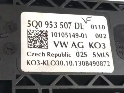 Second-hand car spare part indicator switch for seat leon (5f1) cupra 280 oem iam references 5q0953507dl  