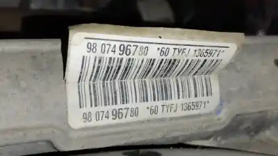 Second-hand car spare part steering rack for citroen c3 picasso collection oem iam references 9807496780  