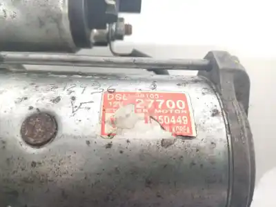 Peça sobressalente para automóvel em segunda mão motor de arranque por kia cee´d emotion referências oem iam 3610027700  