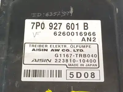 Second-hand car spare part electronic module for porsche panamera diesel oem iam references 7p0927601b  