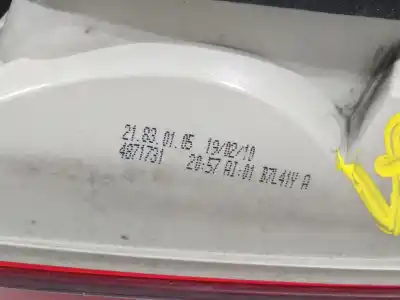 Peça sobressalente para automóvel em segunda mão farolim traseiro esquerdo por bmw 3 (e90) 320 d referências oem iam 4871731 63214871731 