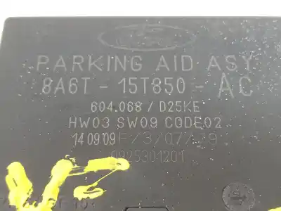 Pezzo di ricambio per auto di seconda mano modulo elettronico per ford fiesta (cb1) titanium riferimenti oem iam 8a6t15t850ac  
