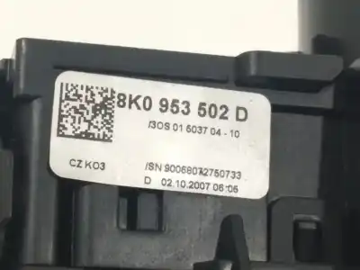 Second-hand car spare part indicator switch for audi a4 b8 (8k2) 3.2 fsi quattro oem iam references 8k0953502d  