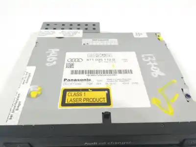 Second-hand car spare part audio system / radio cd for audi a4 b8 (8k2) 3.2 fsi quattro oem iam references 8t1035110b  