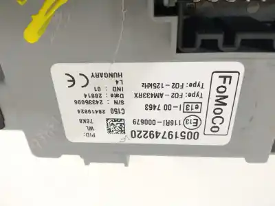 Second-hand car spare part fuse box unit for ford ka (ru8) 1.2 oem iam references 519749220  