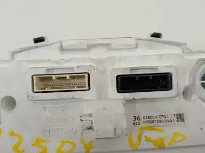 Second-hand car spare part dashboard for toyota corolla e21 corolla (e21/eh1) basico oem iam references 83800fep91  