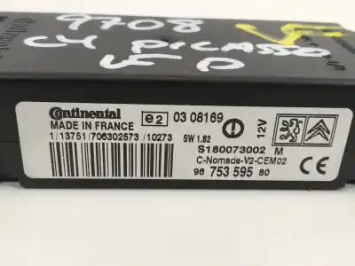 Pezzo di ricambio per auto di seconda mano modulo elettronico per citroen c4 picasso avatar riferimenti oem iam 9675359580  