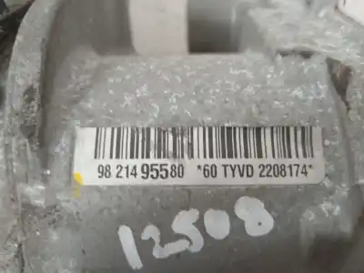 Second-hand car spare part steering rack for citroen c3 live oem iam references 9821495580  