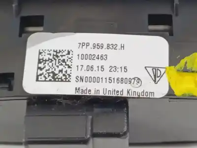 Second-hand car spare part switch for porsche panamera diesel oem iam references 7pp959832h  