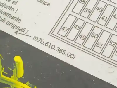 Peça sobressalente para automóvel em segunda mão moldagem por porsche panamera diesel referências oem iam 97055240600  