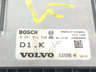 Second-hand car spare part ecu engine control for volvo v50 (545) 1.6 d oem iam references 31272996ab 0281016590 