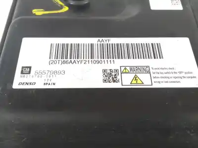 Автозапчастина б/у ебу контролер двигуна для opel astra j lim. selective посилання на oem iam 55579893 mb2757001011 