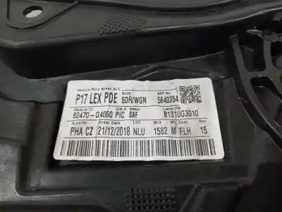 Автозапчастина б/у регулятор вікна передній лівий для hyundai i30 (pd) n performance посилання на oem iam 82470g4050  82450g4010