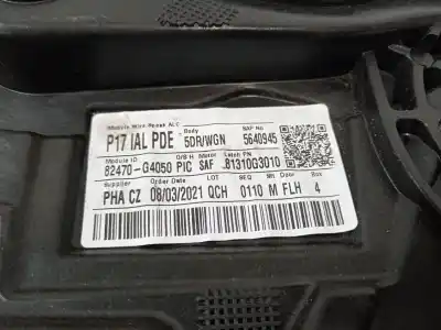 Second-hand car spare part driver left window regulator for hyundai i30 (pde, pd, pden) 2.0 n oem iam references 82470g4050  