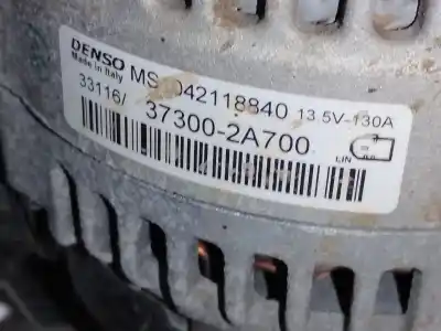 Second-hand car spare part Alternator for HYUNDAI TUCSON Essence BlueDrive 2WD OEM IAM references 373002A700 MS1042118840 