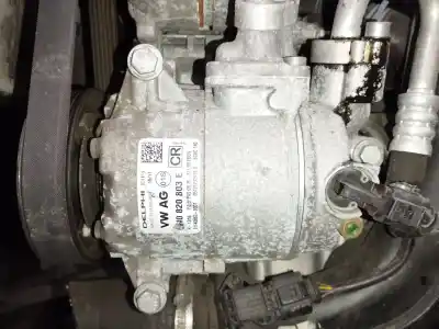 Peça sobressalente para automóvel em segunda mão Compressor De Ar Condicionado A/a A/c por VOLKSWAGEN GOLF VI (5K1) 1.6 TDI Referências OEM IAM 5N0820803E  