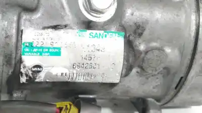 Peça sobressalente para automóvel em segunda mão compressor de ar condicionado a/a a/c por mini mini (r56) cooper referências oem iam 6942501 00221912662 