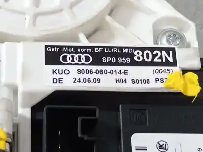 Автозапчастина б/у регулятор переднього правого скла для audi a3 (8p) 1.9 tdi посилання на oem iam 8p0959802n  