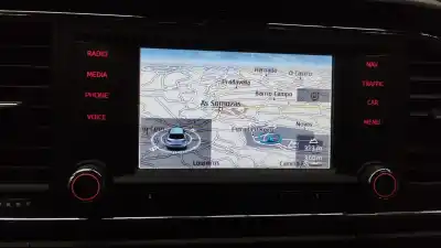 Peça sobressalente para automóvel em segunda mão módulo / sistema de navegação gps por seat leon (5f1) cupra 280 referências oem iam 5f0919603a  